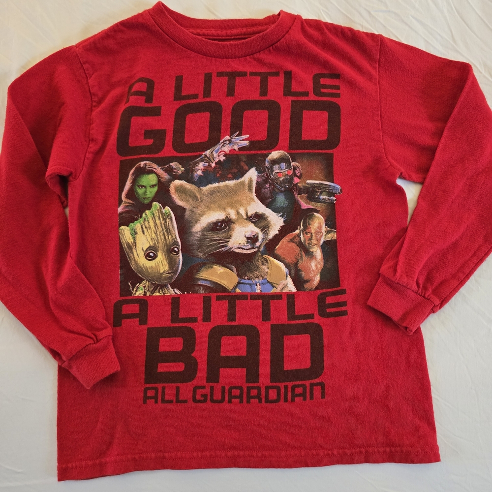 Marvel Guardians of‎ the Galaxy Kids Red Long sleeve